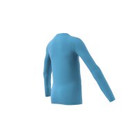 adidas Team Base Shirt Longsleeve Kinder - hellblau