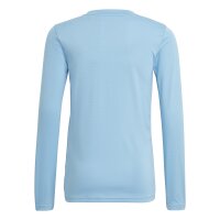 adidas Team Base Shirt Longsleeve Kinder - hellblau