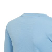 adidas Team Base Shirt Longsleeve Kinder - hellblau