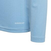 adidas Team Base Shirt Longsleeve Kinder - hellblau