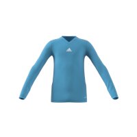 adidas Team Base Shirt Longsleeve Kinder - hellblau