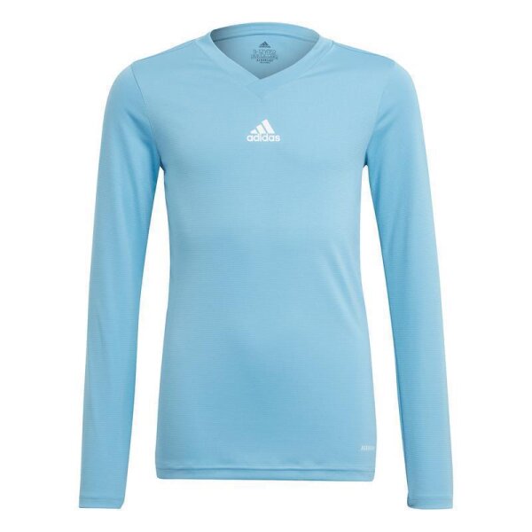 adidas Team Base Shirt Longsleeve Kinder - hellblau 176