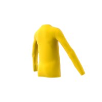adidas Team Base Shirt Longsleeve Kinder - gelb