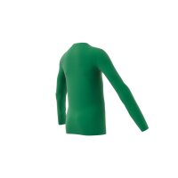 adidas Team Base Shirt Longsleeve Kinder - grün