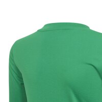 adidas Team Base Shirt Longsleeve Kinder - grün