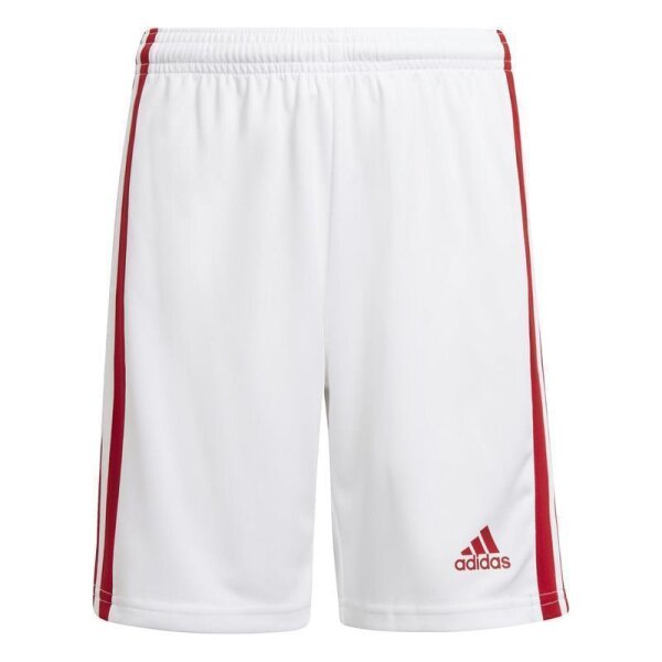 adidas Squadra 21 Shorts Kinder - weiß/rot