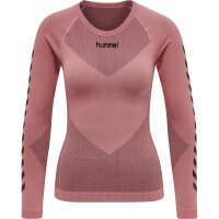 hummel First Seamless Trikot L/S W Damen - dusty rose - M-L