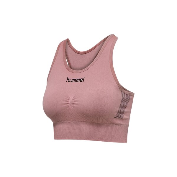 hummel First Seamless Sport BH Damen - altrosa
