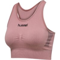 hummel First Seamless Sport BH Damen - altrosa