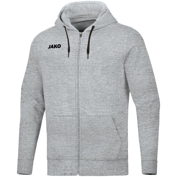 Jako Base Kapuzenjacke Herren - grau