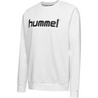 hummel Hmlgo Cotton Logo Sweatshirt - Herren - white