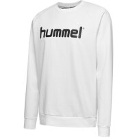 hummel GO Cotton Sweatshirt Herren - weiß-S