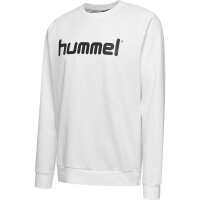hummel hmlGO Cotton Logo Sweatshirt Kinder - weiß