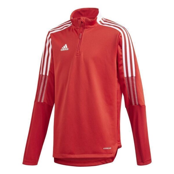 adidas Tiro 21 Sweatshirt Kinder - rot