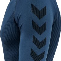 hummel First Seamless Trikot L/S Herren - dark denim
