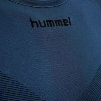 hummel First Seamless Trikot L/S Herren - dark denim