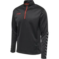 hummel Hmlauthentic Half Zip Sweatshirt - Herren - asphalt