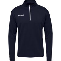 hummel Hmlauthentic Half Zip Sweatshirt - Herren - marine - 2XL