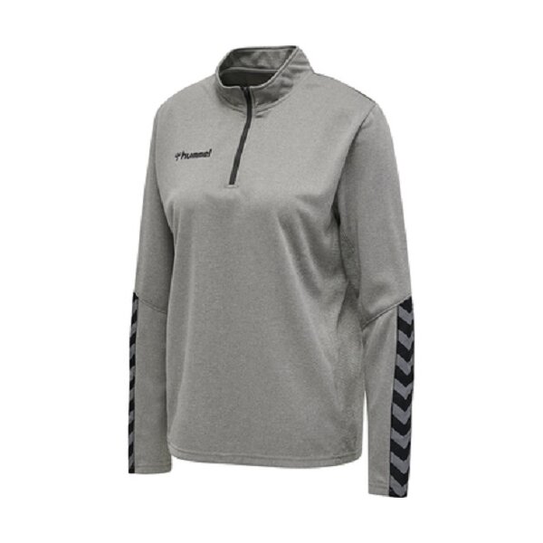 hummel Authentic Half-Zip Sweatshirt Damen - grau XL