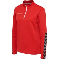 hummel Hmlauthentic Half Zip Sweatshirt Wo - Damen - true...