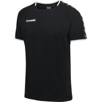 hummel Hmlauthentic Kids Training Tee - Kinder - black/white - 116