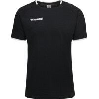 hummel Hmlauthentic Kids Training Tee - Kinder - black/white - 116