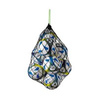 Erima Ballnetz für 10 Bälle Erwachsene - schwarz