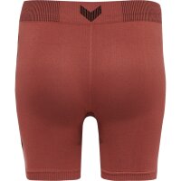 hummel First Seamless Short Tight Damen - marsala