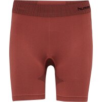 hummel First Seamless Short Tight Damen - marsala
