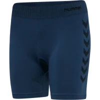 hummel First Seamless Tr Sht Tigh W Damen - dark denim