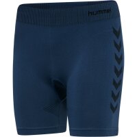 hummel First Seamless Trainings-Tight Damen - dark denim