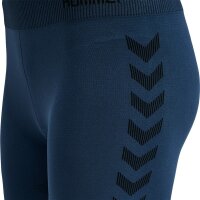 hummel First Seamless Trainings-Tight Damen - dark denim