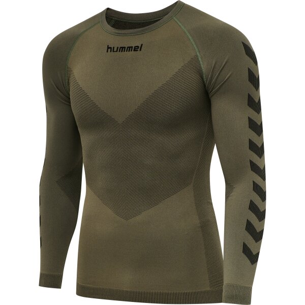 hummel First Seamless Trikot L/S Herren - grape leaf