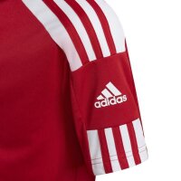 adidas Squadra 21 Poloshirt Kinder - rot/weiß 140