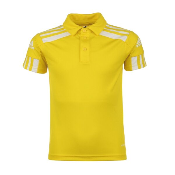 adidas Squadra 21 Poloshirt Kinder - gelb/weiß