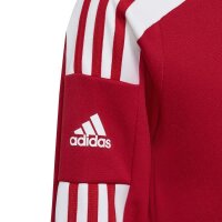 adidas Squadra 21 Hoodie Kinder - rot/weiß 116