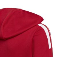 adidas Squadra 21 Hoodie Kinder - rot/weiß 116