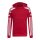 adidas Squadra 21 Hoodie Kinder - rot/weiß 116