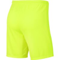 Nike Park III Kurze Hose Kinder - gelb