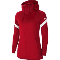 Nike Strike 21 Full-Zip Hoodie Damen - rot/weiß-XS