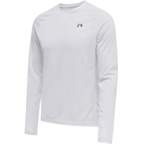 hummel Men Core Running T-Shirt L/S - Herren - white