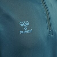 hummel Hmlcore Xk Half Zip Poly Sweatshirt - blue coral