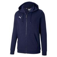 Puma teamGOAL 23 Full-Zip Hoodie Herren - blau
