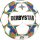 Derbystar Atmos Light AG v23 Fußball Kinder - weiss/orange/blau