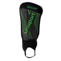 uhlsport Flex Plate Schienbeinschoner - schwarz/grün-M