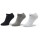 Nike Everyday Lightweight Training No-Show Socken 3er Pack - schwarz/weiß/grau 38-42