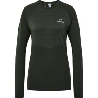 hummel Newline Pace Seamless Langarmshirt Damen - beluga