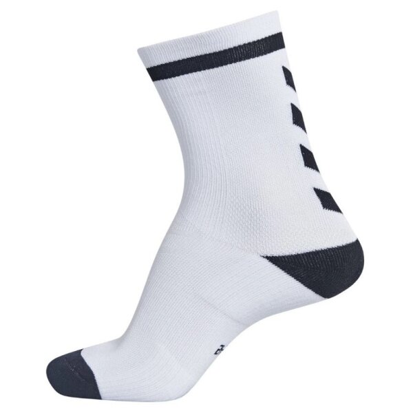 hummel Elite Indoor Socken Low - white/black - 43-45