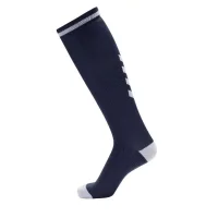hummel Elite Indoor Sportsocken High - navy/weiß