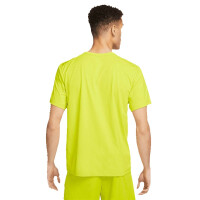Nike Hyverse T-Shirt Herren - neongelb- M